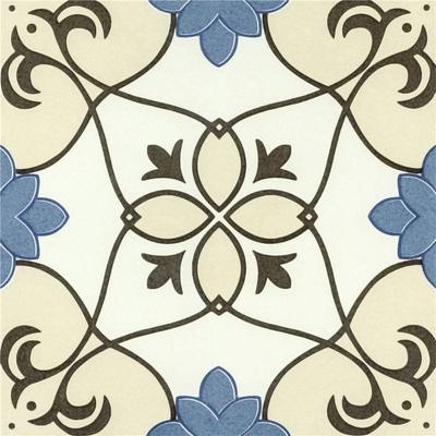 Handmade flower ceramic tiles engraver wall and floor tiles T2048
