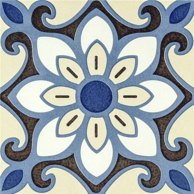 Flower design decorative ceramic tile for floor and wall T2050